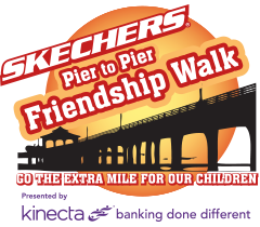 Skechers Pier to Pier Friendship Walk 2023 Logo